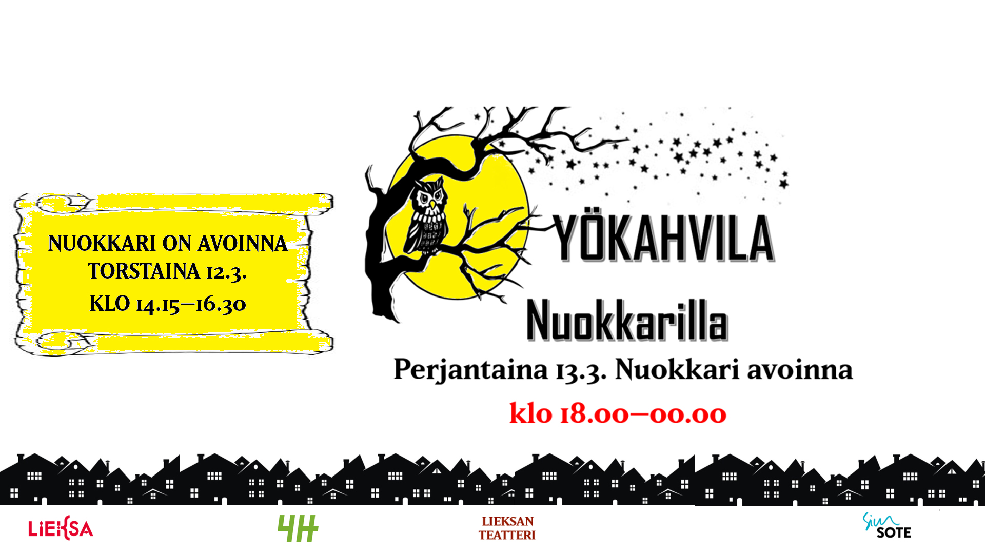 Yökahvila -logo